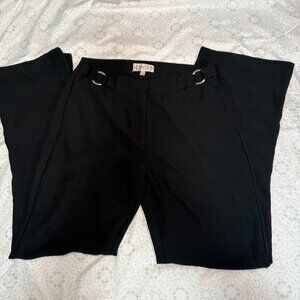 Nannette Lepore Pull On Black Pants Size 4